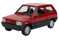 Modellauto Fiat Panda 34 in rot 