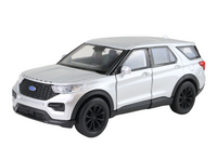 Modellauto Ford Explorer im  Maßstab 1:42 in silber