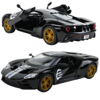 Modellauto Ford GT Heritage Edition in schwarz