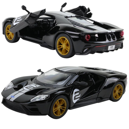 Modellauto Ford GT Heritage Edition in schwarz
