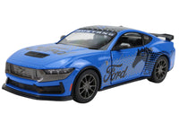 Modellauto Ford Mustang Dark Horse Livery Edition in blau
