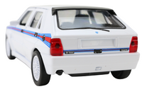 Modellauto Lancia Delta HF von hinten