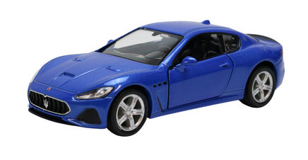 Modellauto Maserati Gran Turismo 2018 MC in glänzend blau
