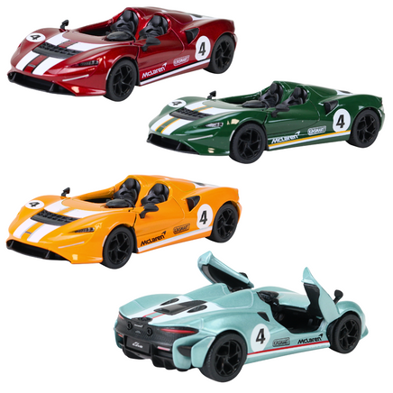 Modellauto McLaren Elva Livery Edition in 4 Farben