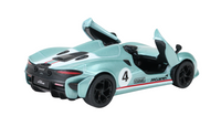 Modellauto McLaren Elva Livery Edition in eisblau