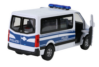 Modellauto Polizei Mercedes Sprinter mit öffnenden Vordertüren
