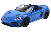 Modellauto Porsche Spyder 718 RS in blau