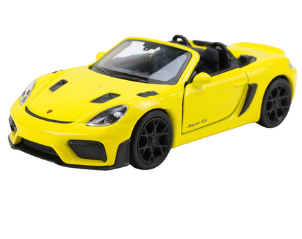 Modellauto Porsche Spyder 718 RS in gelb