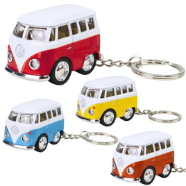 Modellauto VW Bulli Bus als Schlüsselanhänger