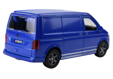Modellauto VW Transporter T6 Bulli in dunkelblau