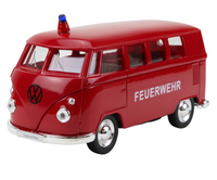 Modellauto Volkswagen Klassiker Bully als Feuerwehrfahrzeug