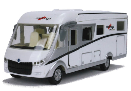 Modellauto Wohnmobil Carthago Chic C-Line 16cm, weiß, mit "Carthago" Schriftzug