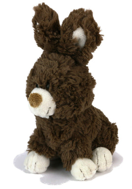 NICI 20cm Kuscheltier Hase sitzend 33962, braun mit hellen Akzenten an Pfoten, Näschen und Ohren