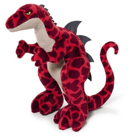 NICI 30cm Kuscheltier Creatures rot 38359, stehend mit grimmigen Gesicht