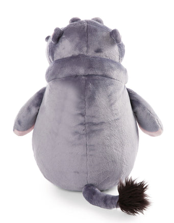 NICI Kuscheltier Nilpferd DJ Nilbert 50cm 47972 Rückansicht