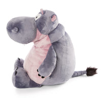 NICI Kuscheltier Nilpferd DJ Nilbert 50cm 47972 Seitenansicht