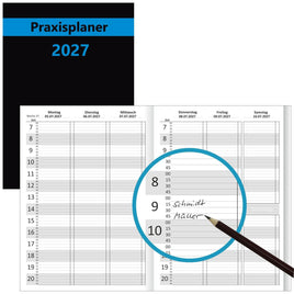 Praxisplaner 2027 15- Minutentaktung A4