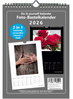 Premium Foto- Bastelkalender 2026- beidseitig nutzbar