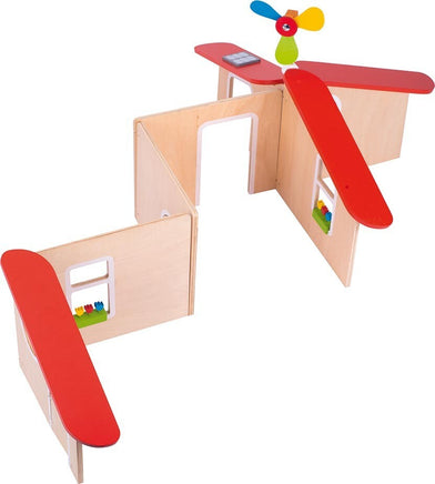 Puppenhaus mit Windrad