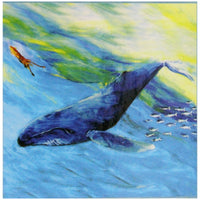 Ringschachtel "Tiere im Meer", Variante: Wal