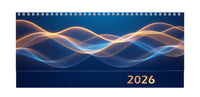 Schreibtischkalender quer 2026 "Royal Waves"