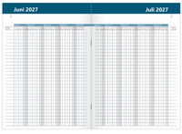 Seitenansicht Belegungskalender 2027