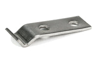 Spannverschluss 54x15mm mit Eckbefestigung Gegenhaken mit 2 Senkbohrungen