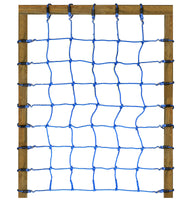 Spielturm Zubehör XXL Kletternetz BLAU 200 x 150 cm, Beispielbild montiert