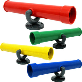 Spielturm Zubehör Kinder Fernrohr Teleskop 30cm, verschiedene Farbvarianten zur Auswahl: Rot,Grün,Gelb, Blau