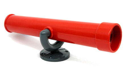 Spielturm Zubehör Kinder Fernrohr Teleskop 30cm, Farbvariante : Rot