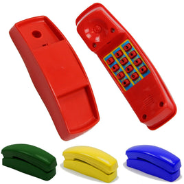 Spielturm Zubehör Kinder Spieltelefon mit Tasten, verschiedene Farbvarianten: Rot, Grün, Gelb, Blau
