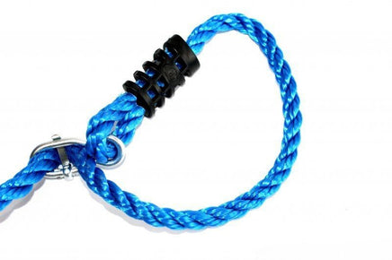 Spielturm Zubehör XXL Kletternetz BLAU Detailansicht Schlaufe