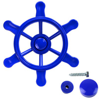 Spielturm Zubehör Set "Pirat"- Steuerrad blau