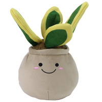 Take me Home Plüsch Pflanzen im Topf mit Smiley Gesicht- Lilly