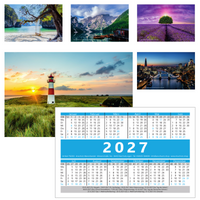 Taschenkalender 2027 mit verschiedenen Motiven