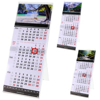 Tischkalender 2027 im Acrylglasständer mit verschiedenen Bildmotiven