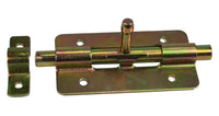 Türriegel 80x45mm gelb verzinkt Detail