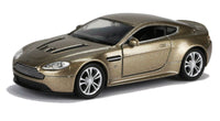 Welly Modellauto Aston Martin V12 Vantage 12cm- gold-metallic