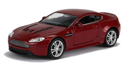 Welly Modellauto Aston Martin V12 Vantage 12cm- rot