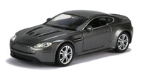 Welly Modellauto Aston Martin V12 Vantage 12cm- silber-grau