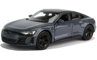 Welly Modellauto Audi RS e-tron GT 12cm- blau-grau