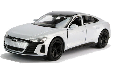 Welly Modellauto Audi RS e-tron GT 12cm- silber-hell