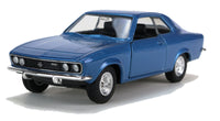 Welly Modellauto Opel Manta A 1970 Coupe 12cm- Blau