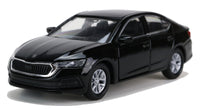 Welly Modellauto Skoda Octavia Limousine 12cm- Schwarz