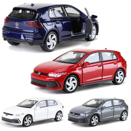 Welly Modellauto VW Golf 8 GTI in 4 Farben