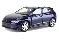 Welly Modellauto VW Golf 8 GTI blau