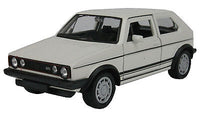 Welly Modellauto VW Golf I GTI (1er Golf) - 11cm- weiß