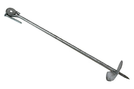 XXL 58cm Bodenanker zum Eindrehen