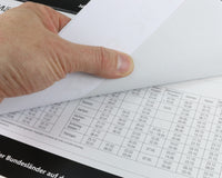 XXL 4-Monatskalender 2027  schwarz mit Schulferie hinter den Kalenderblöcken