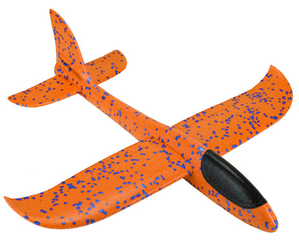 XXL Schaumstoff Flugzeuge in orange